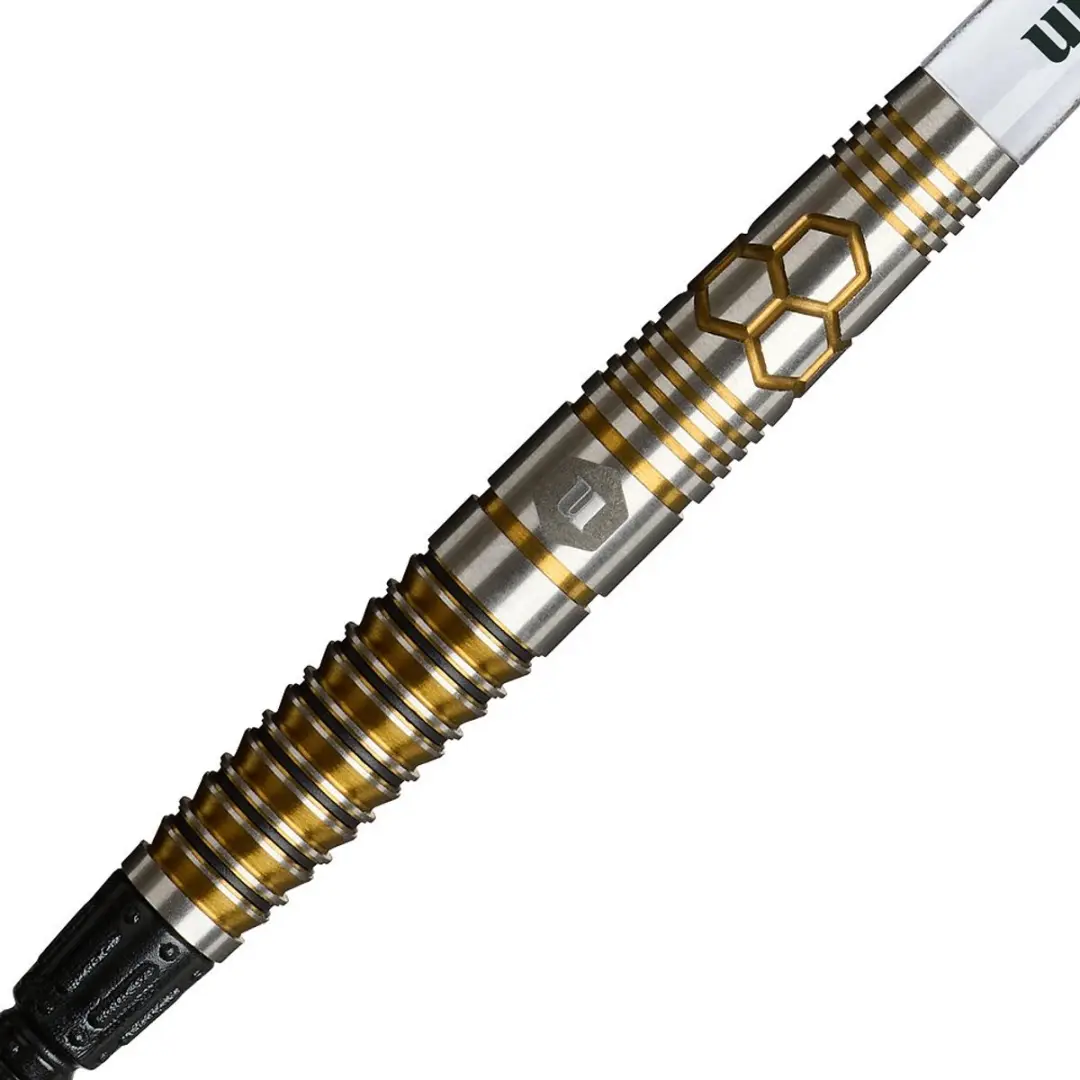 Unicorn Hexium 3 Gold Black Darts - 3 Stuks - afbeelding 6 van 6