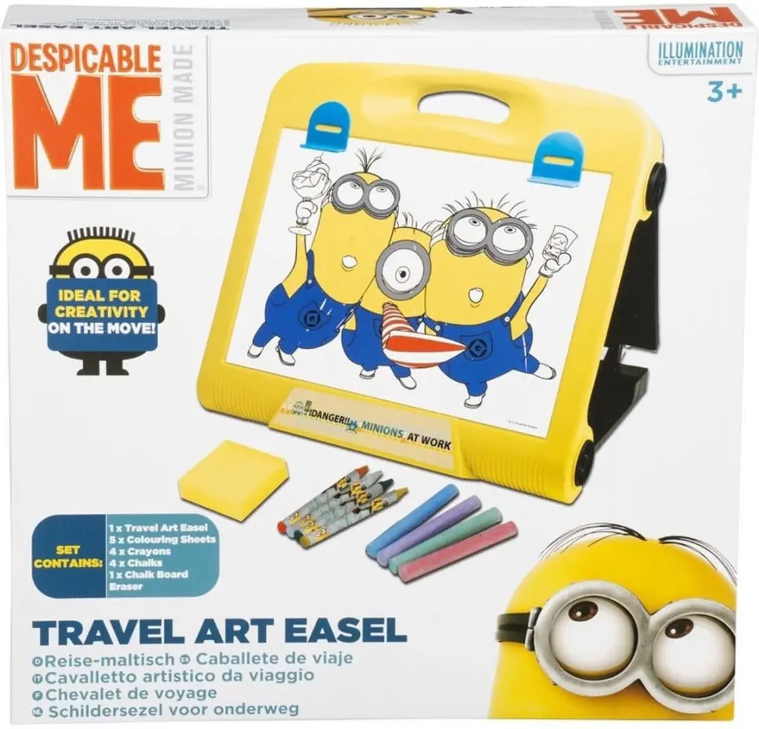 Minions Tekenbord Geel 34x35,5cm