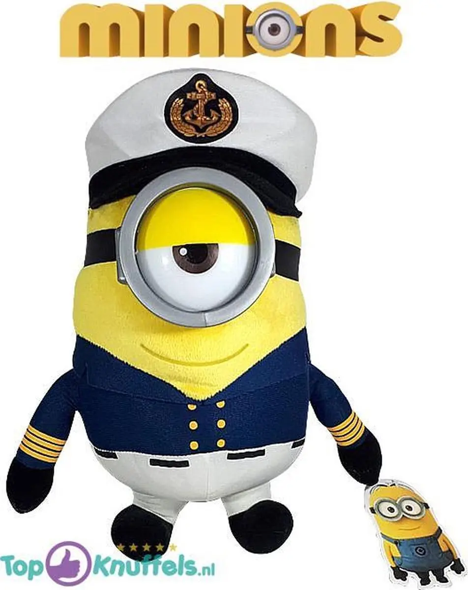 Minions Kapitein Pluche Knuffel