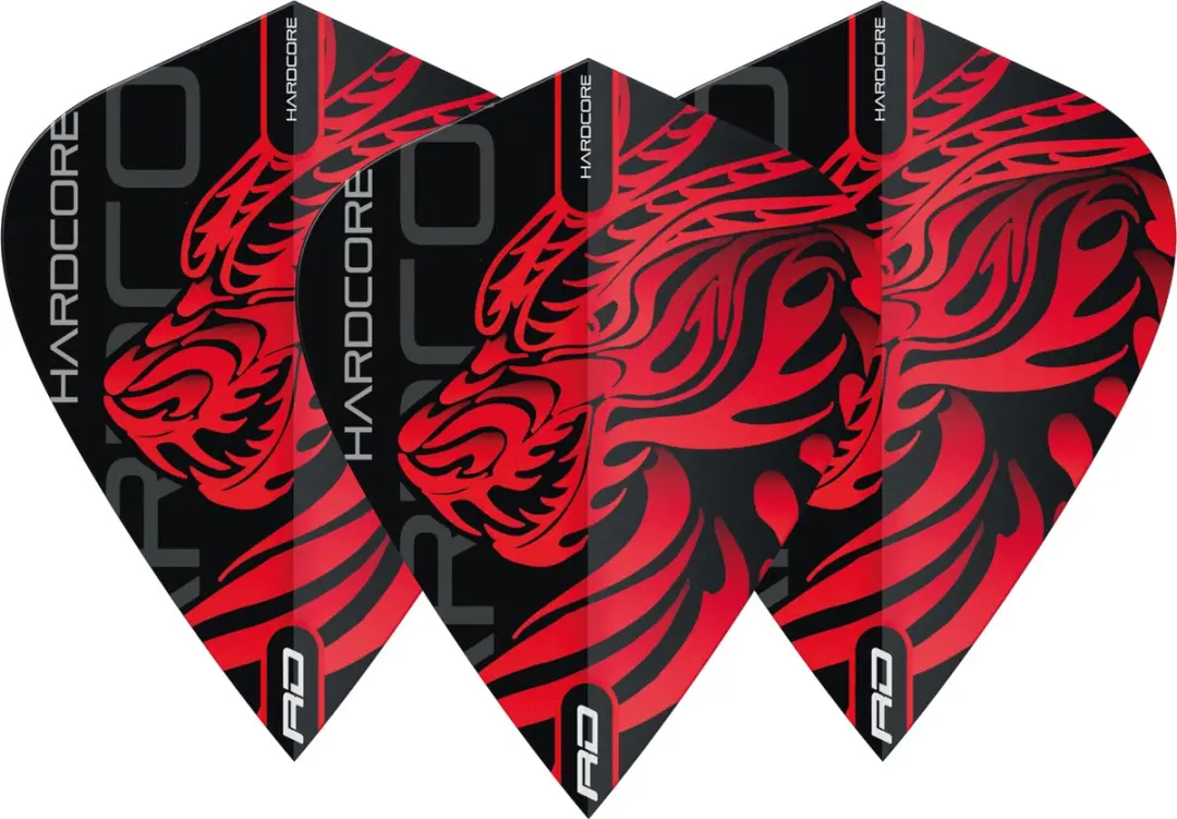 Red Dragon Jonny Clayton Hardcore Dragon Kite Dart Flights