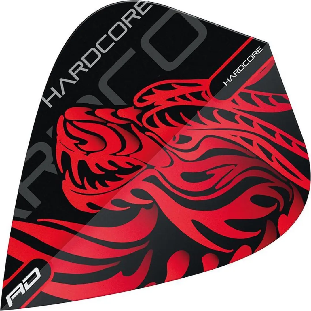 Red Dragon Jonny Clayton Hardcore Dragon Kite Dart Flights - 3 Stuks