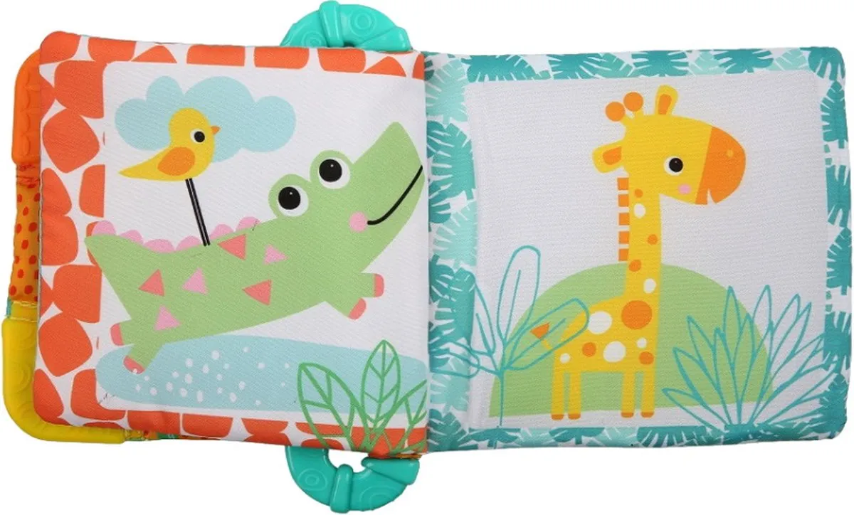Bright Starts Babyboekje met Bijtringen - Multicolor