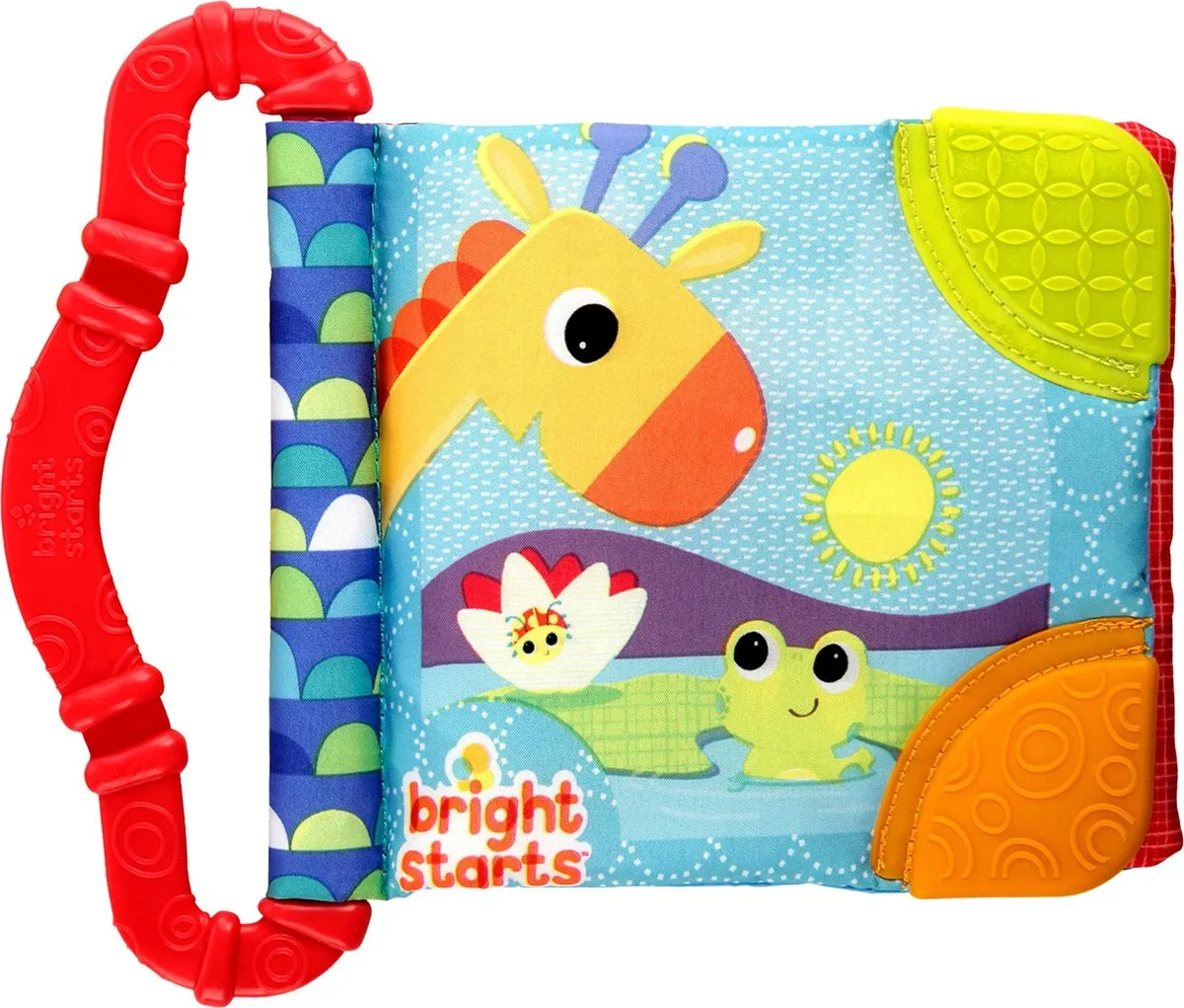 Bright Starts Babyboekje met Bijtringen - Multicolor