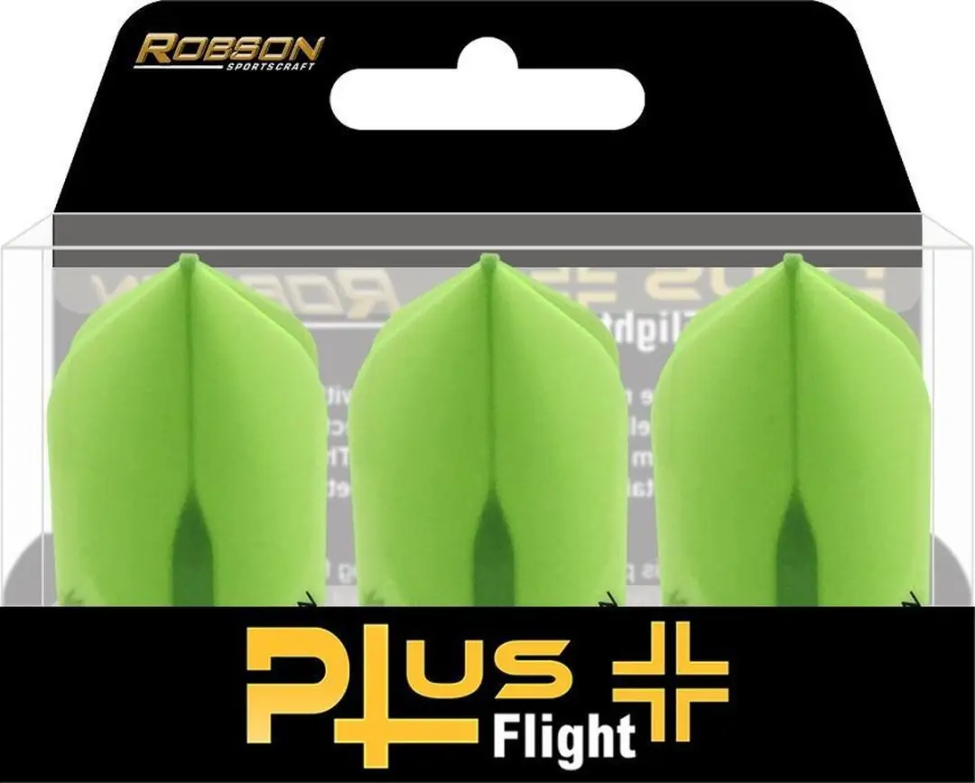 Bull's Robson Plus Flight Std.6 RO-51707 - Groen - 3 Stuks