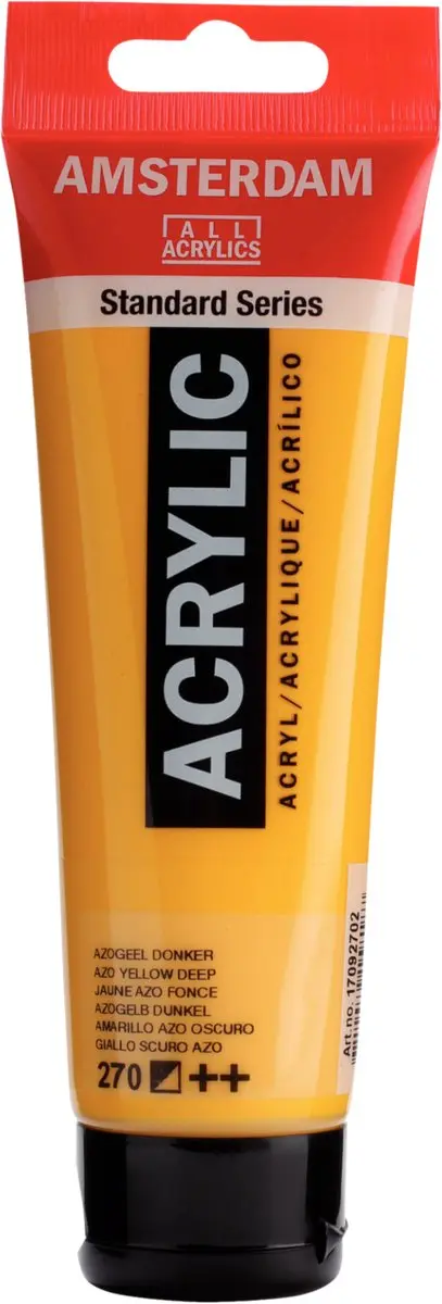 Amsterdam Standard Acrylverf 120ml - Azogeel Donker 270