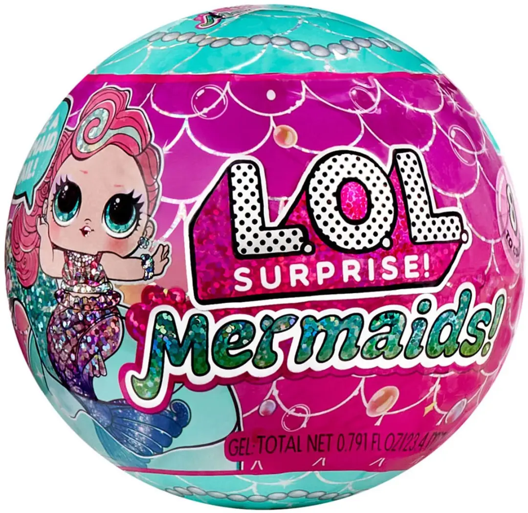 LOL! Surprise! Mermaids Minipoppen 510604 - Meerkleurig