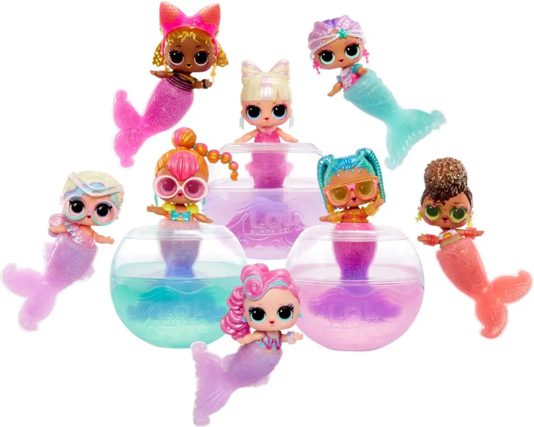 LOL! Surprise! Mermaids Minipoppen 510604 - Meerkleurig