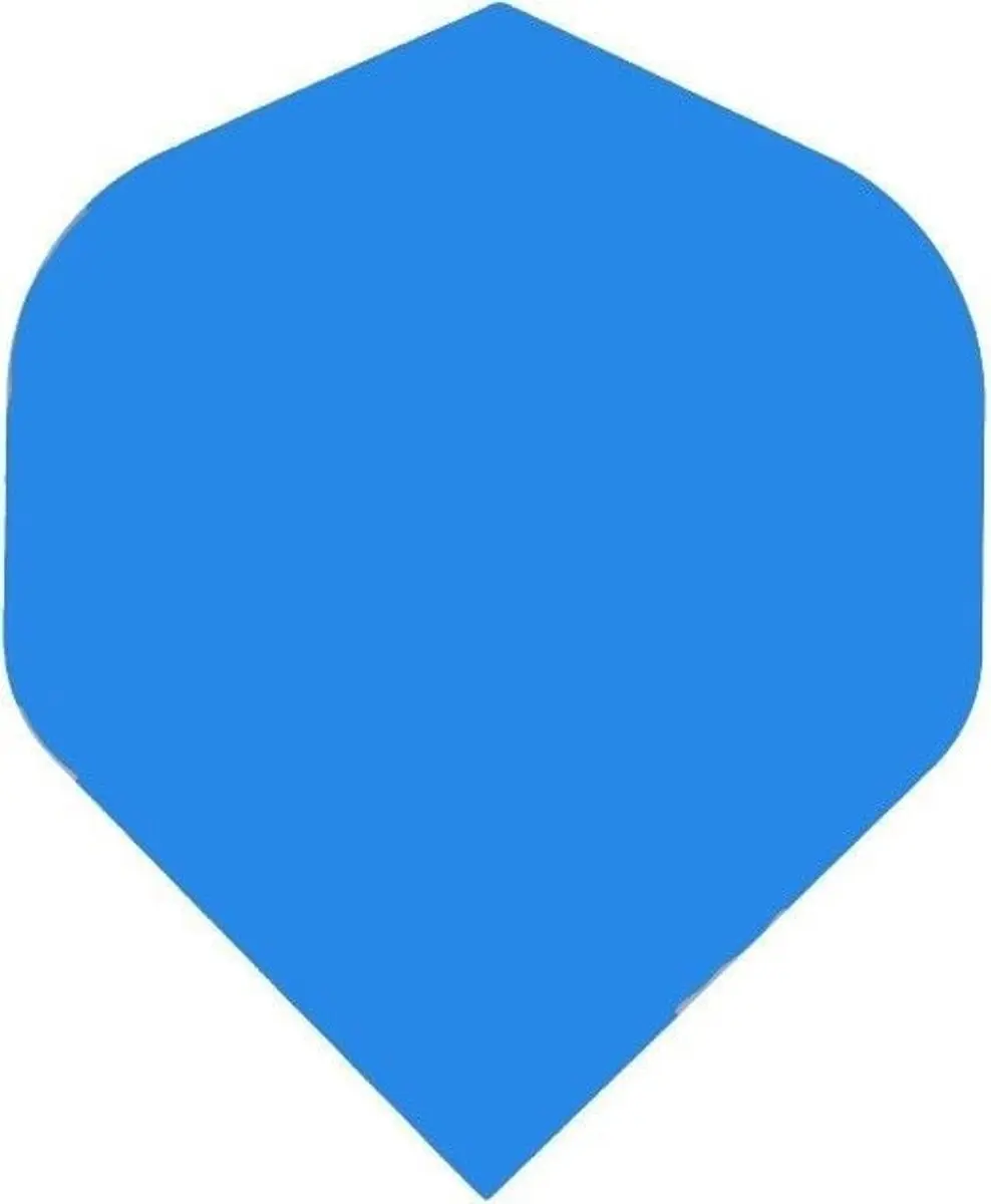 Bull's One00 BU-50824 Dart Flights - Blauw - 3 Stuks
