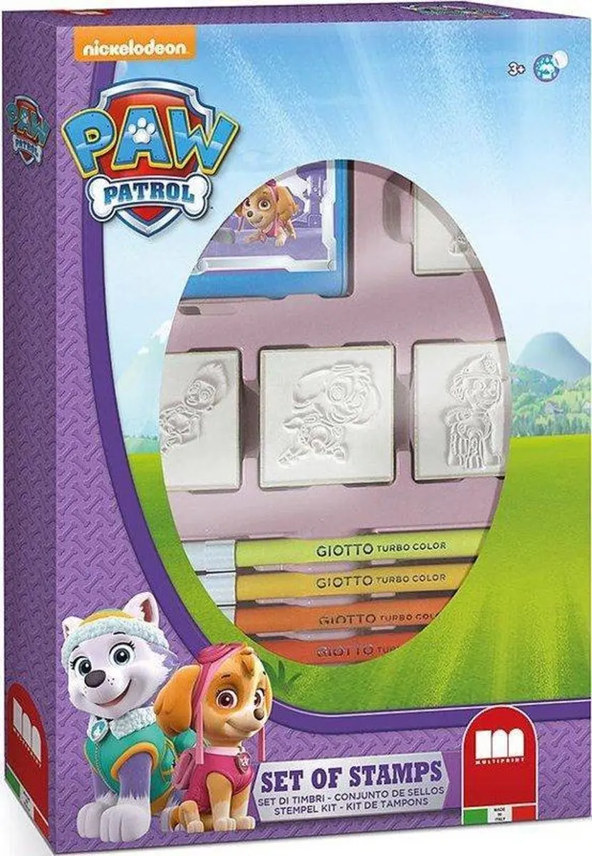 PAW Patrol Multiprint Box - 12 Stuks Meerkleurig