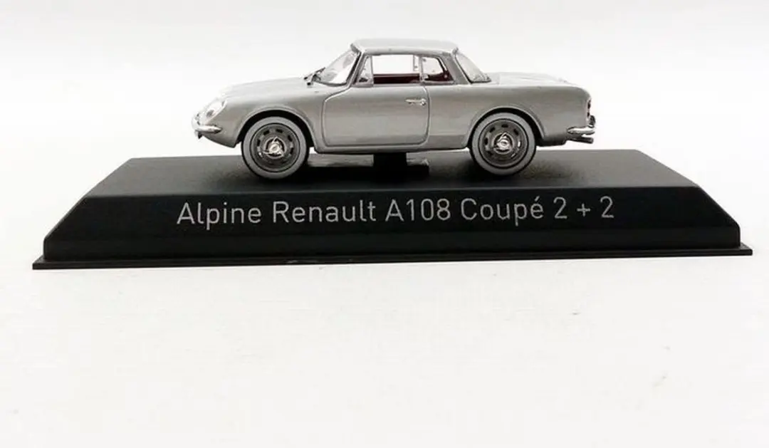 Alpine Renault A108 Coupé 2+2 1961 - Norev 1:43 - Multicolor