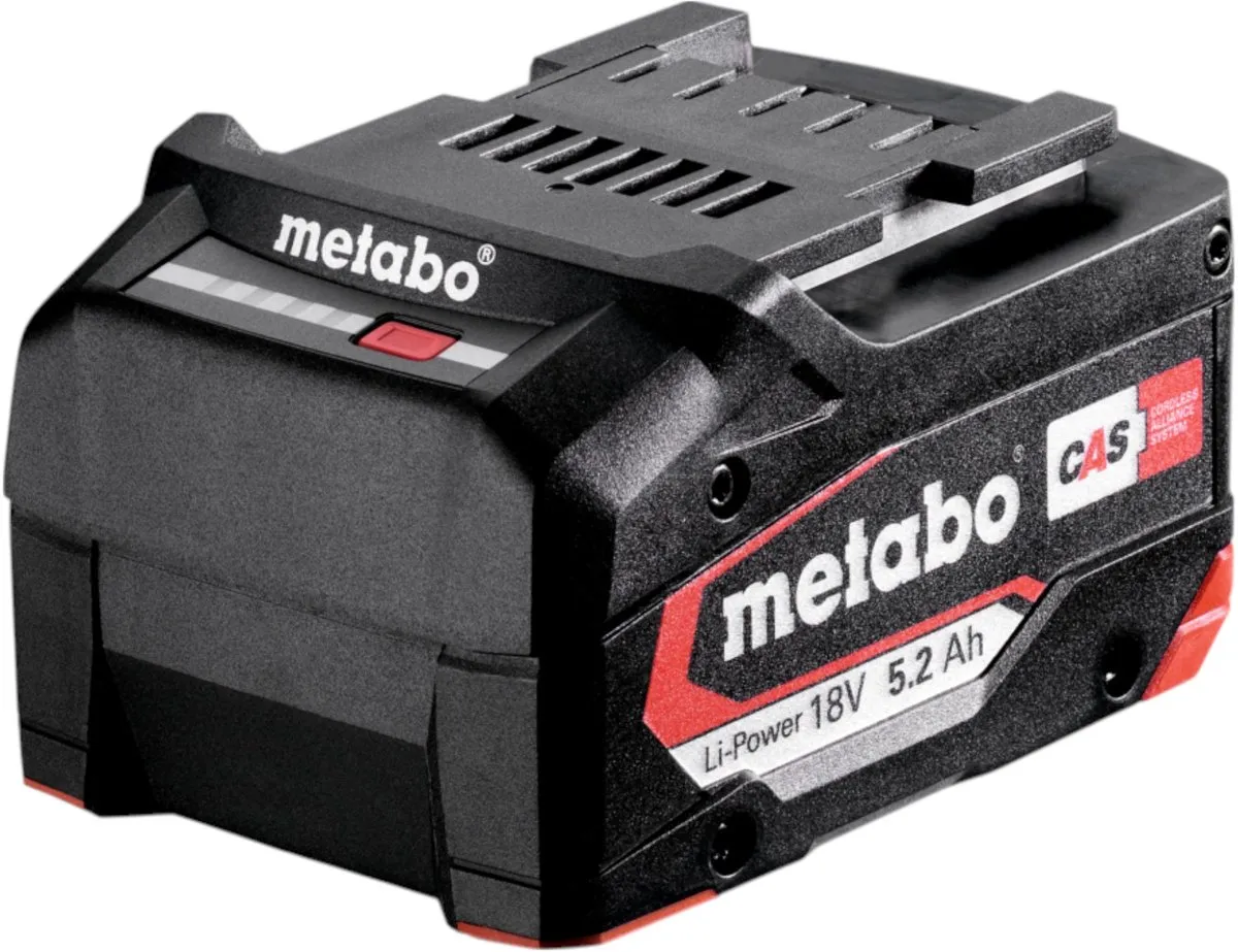 Metabo 18V Li-Power Accu 5,2Ah 625028000