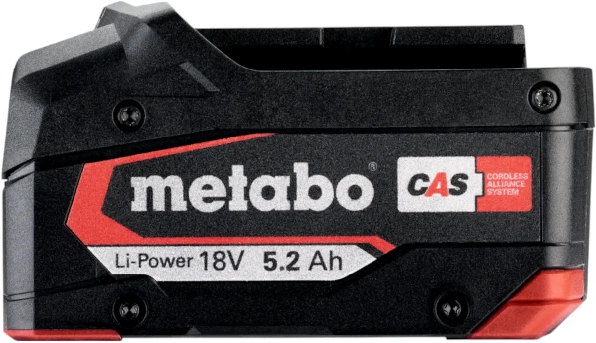 Metabo 18V Li-Power Accu 5,2Ah 625028000
