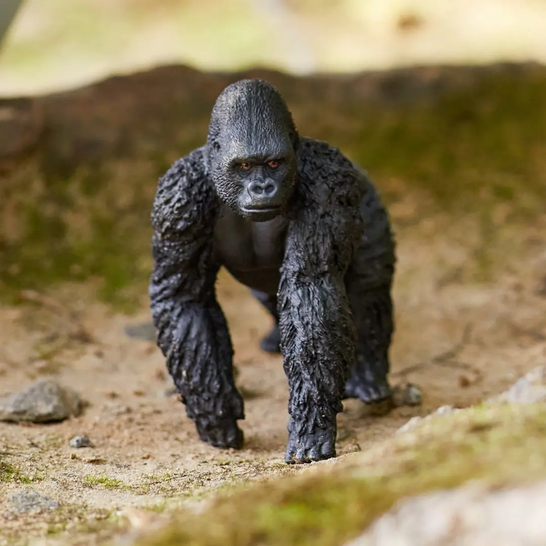 Schleich WILD LIFE Gorillamannetje 14770 - Zwart