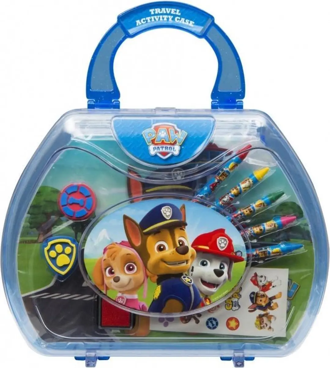 PAW Patrol Kleurkoffer Junior 10-delig - Multicolor
