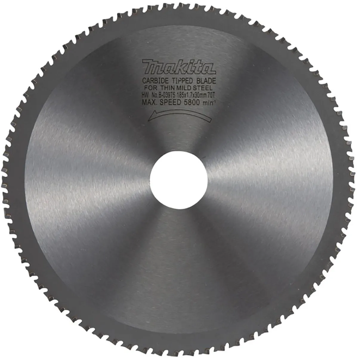 Makita B-47058 Cirkelzaagblad RVS/Staal 150mm 60T