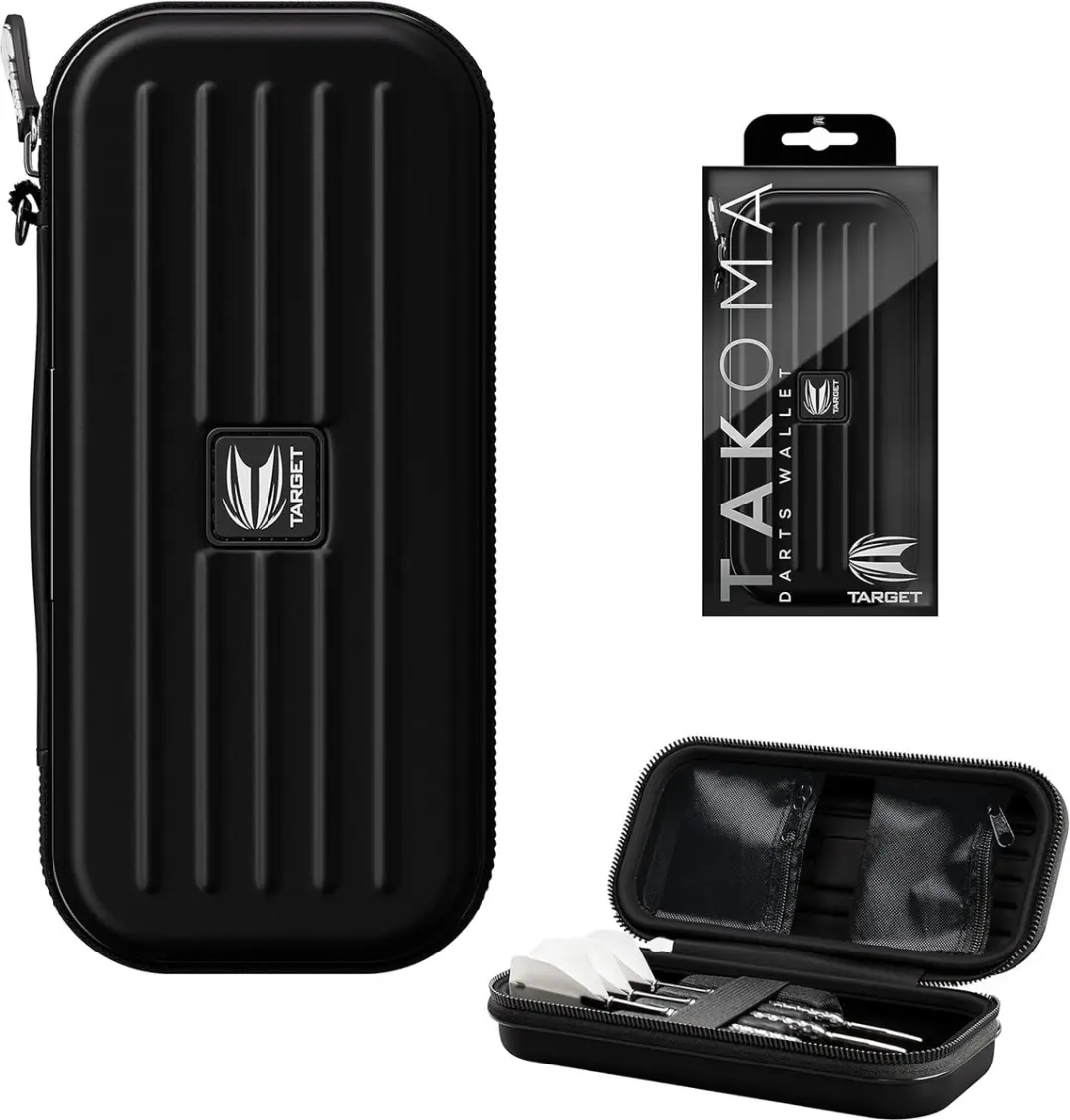 Target Takoma Dartportefeuille - Zwart - 3 Darts