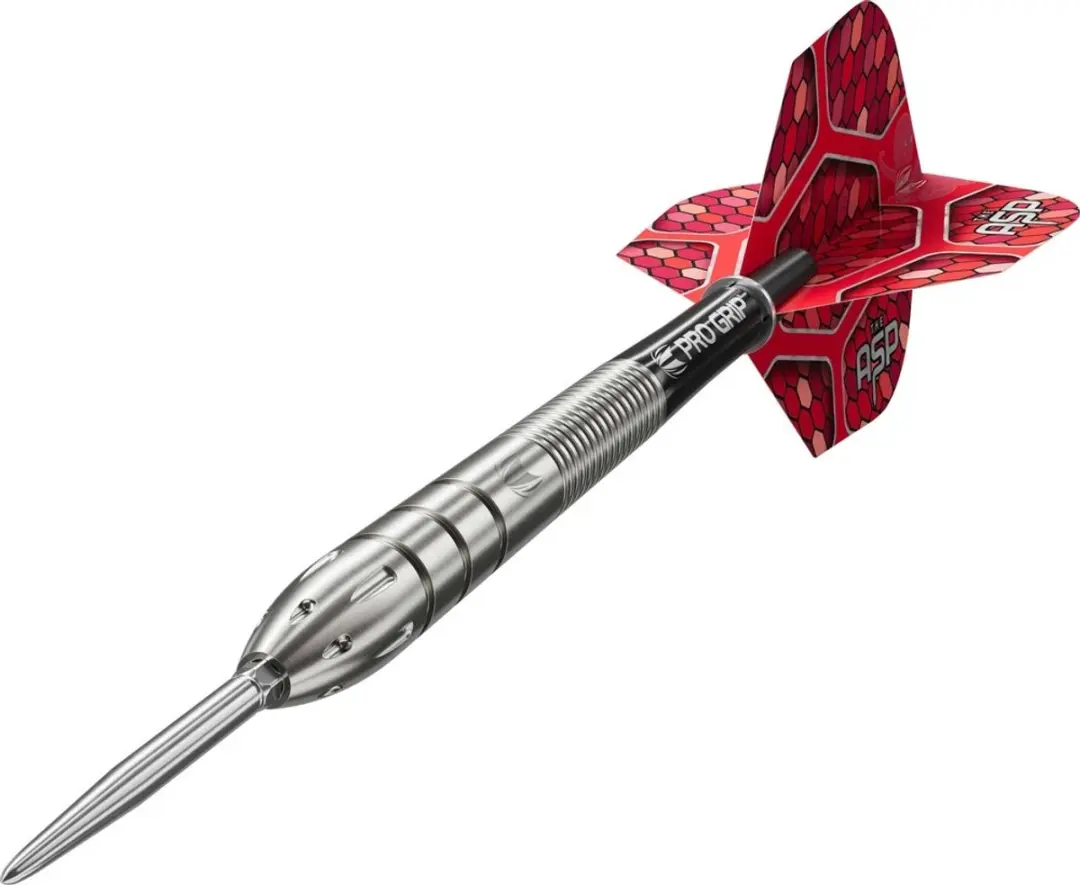 Target Nathan Aspinall G1 Swiss Point Dartpijlen 3 Stuks - Zilver