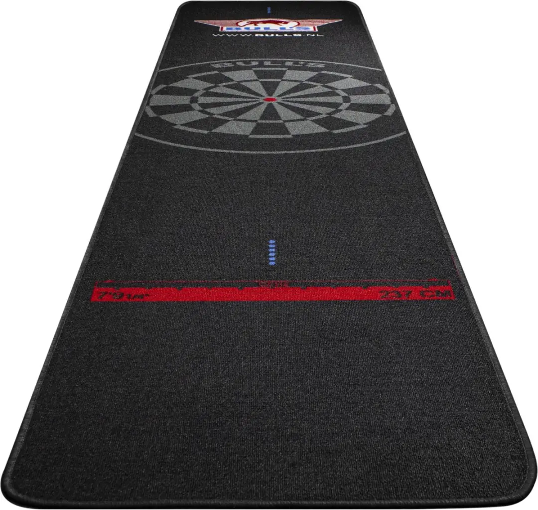 Bull's Carpet Dartmat BU67833 - 300x65cm Zwart
