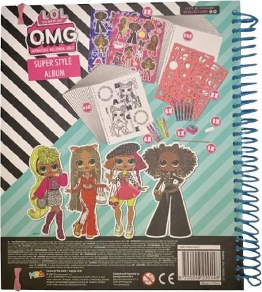 LOL Super Style Album - Tekenen