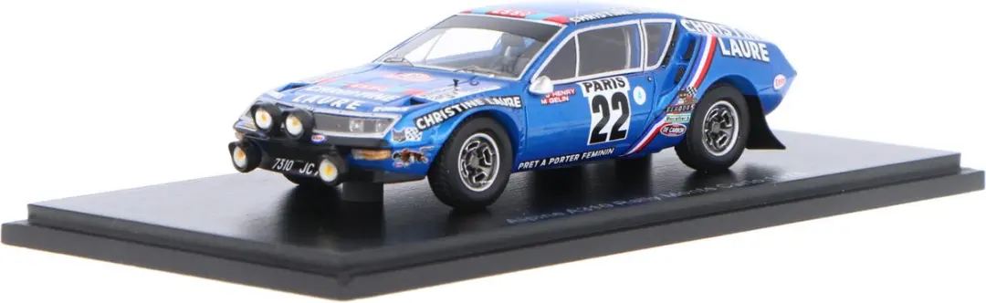Alpine A310 #22 Rally Monte Carlo 1976