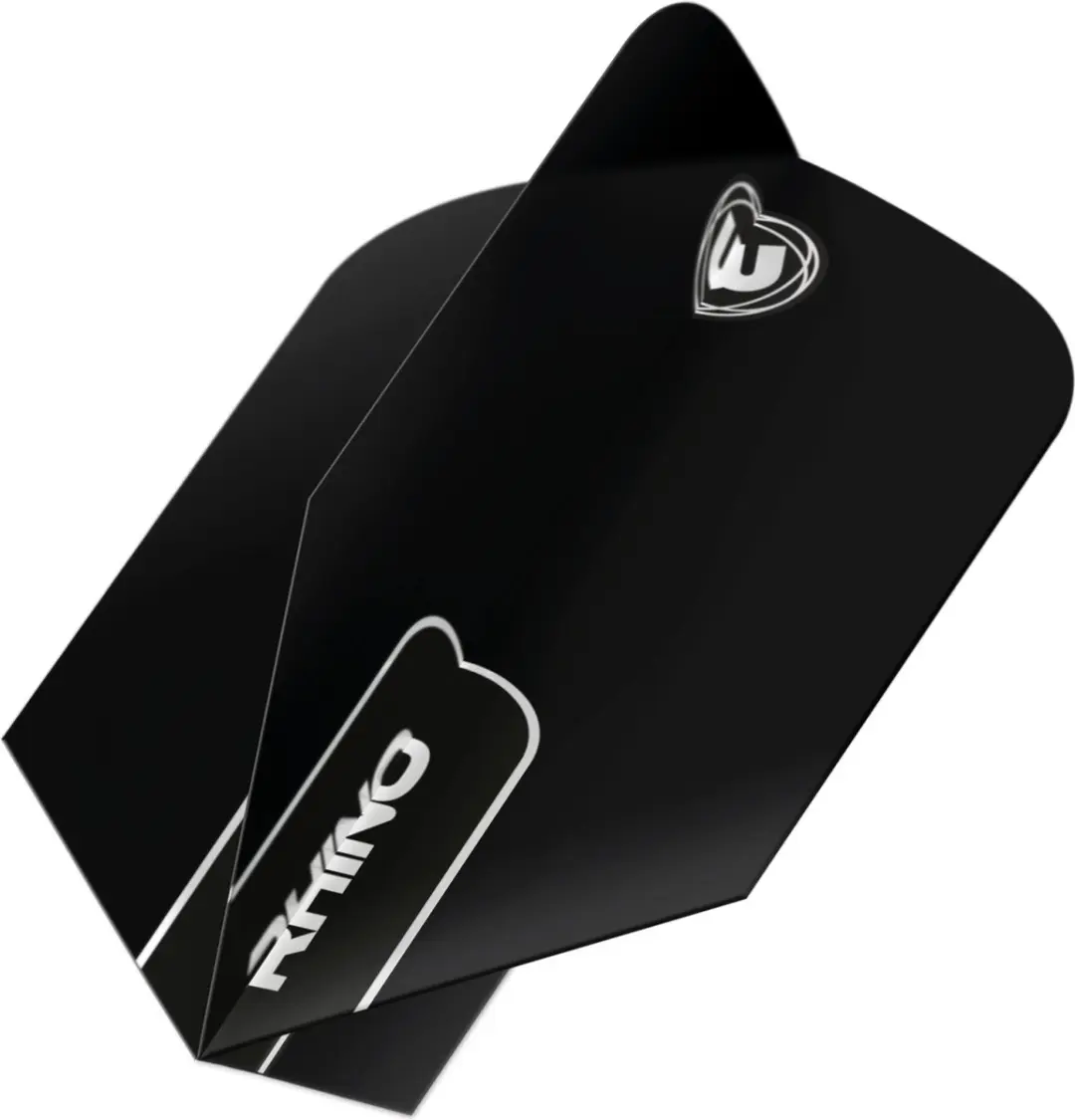 Winmau Rhino Slim Dart Flights - 3 Stuks - Zwart
