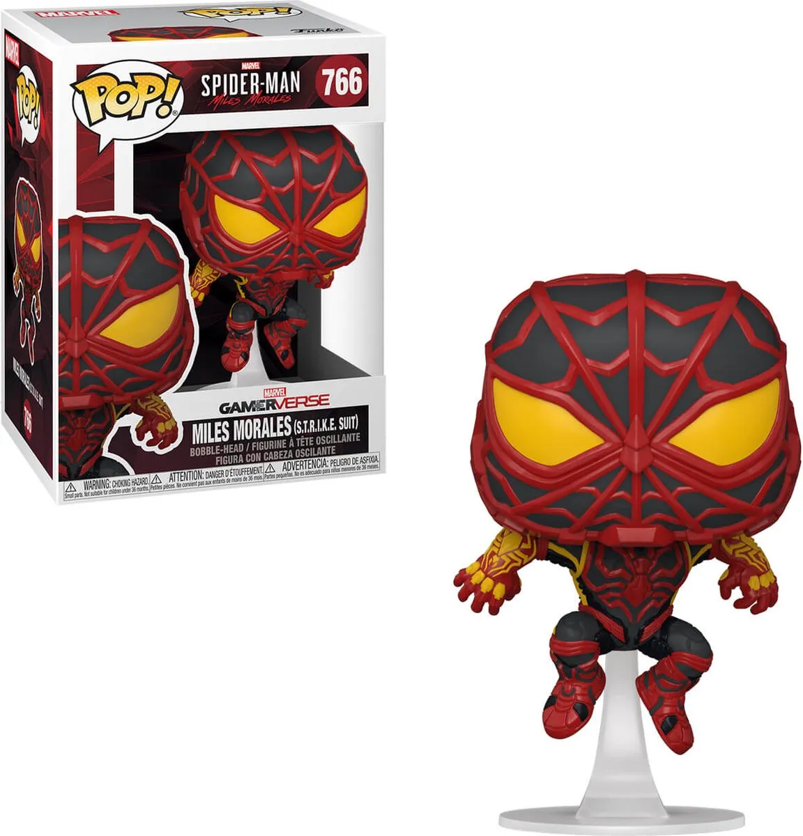 Funko Pop! Marvel Spider-Man Miles Morales S.T.R.I.K.E. Suit