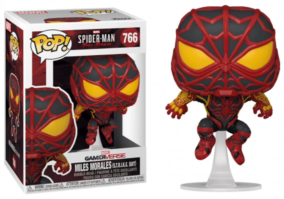 Funko Pop! Marvel Spider-Man Miles Morales S.T.R.I.K.E. Suit - 0889698501514