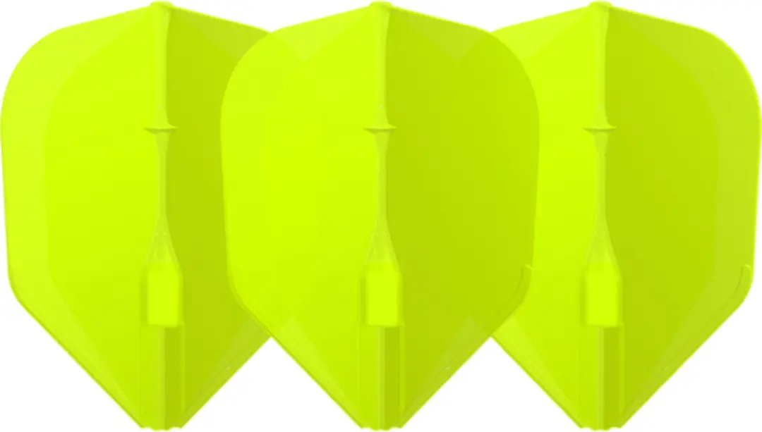 L-Style EZ L3 Neon Geel Dart Flights FP1383