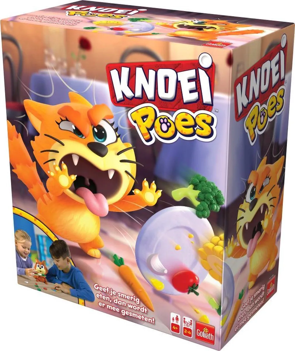 Goliath Knoeipoes Actiespel - 2-4 Spelers
