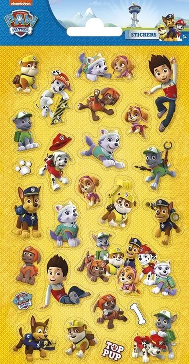 PAW Patrol Stickers Junior Multikleur