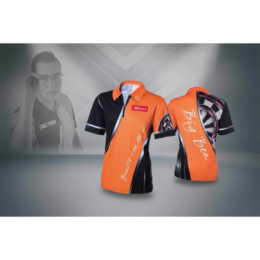 XQMax Darts BvdP Replica Wedstrijdshirt M - QD9200230 - Oranje