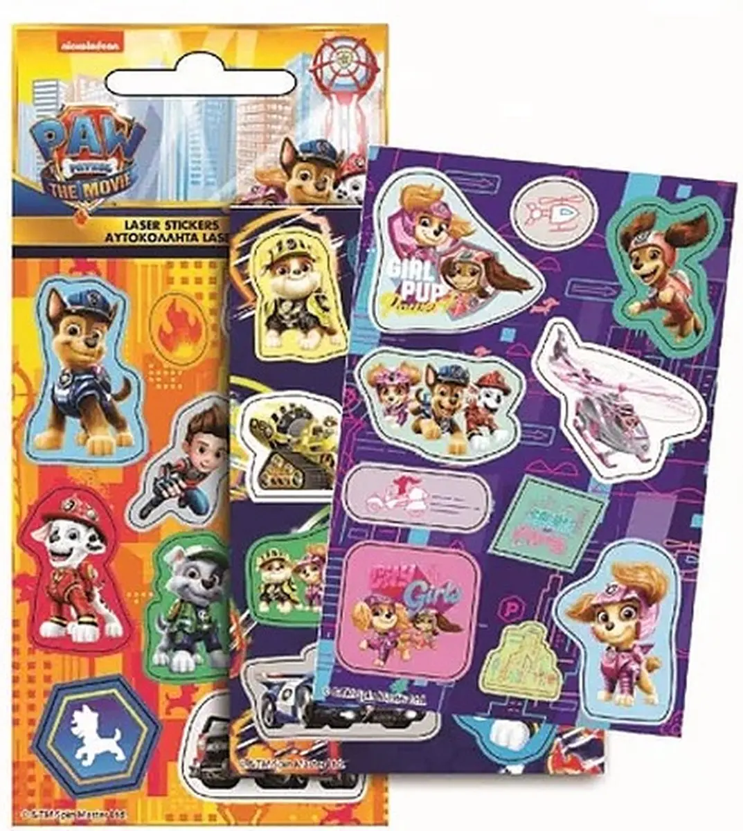PAW Patrol Holografisch Stickervellen