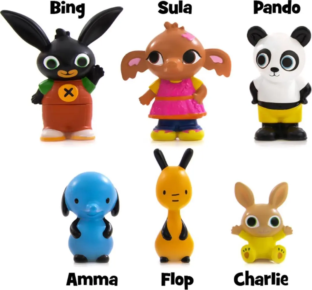 Bing Speelkoffer BI3519 - 6 Speelfiguren Multicolor