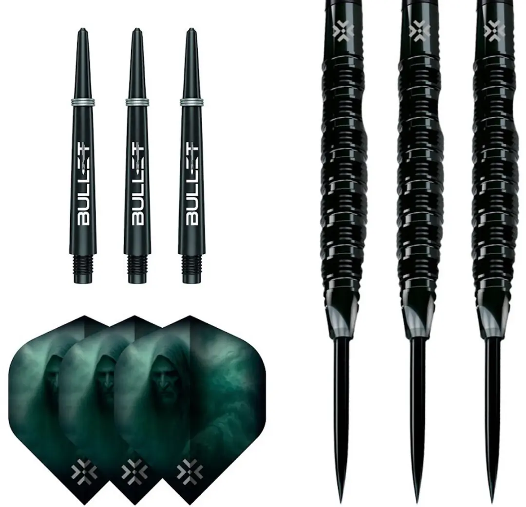Bullet Shadow 90% Dartpijlen - 3 Stuks - Zwart