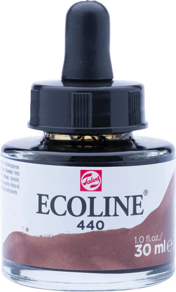 Talens Ecoline Sepia Donker 30ml