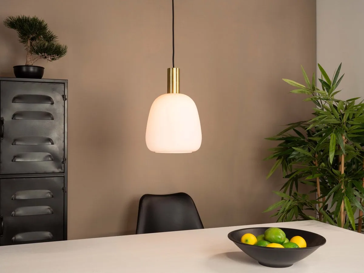 Eglo Manzanares Hanglamp E27 - 4 Lichtpunten - Wit/Goud