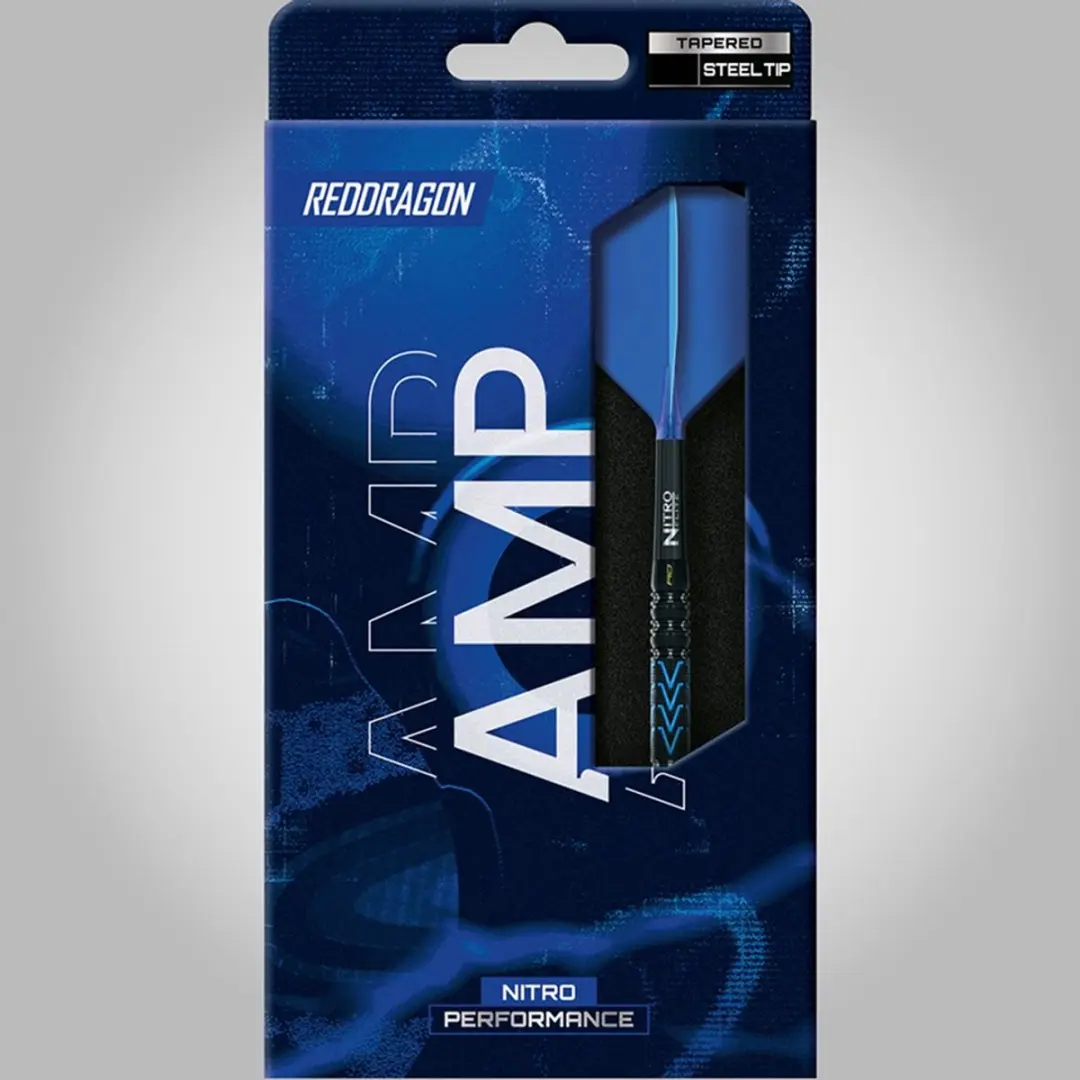 Red Dragon Amp Tapered Dartpijlen 3 Stuks - Blauw/Zwart