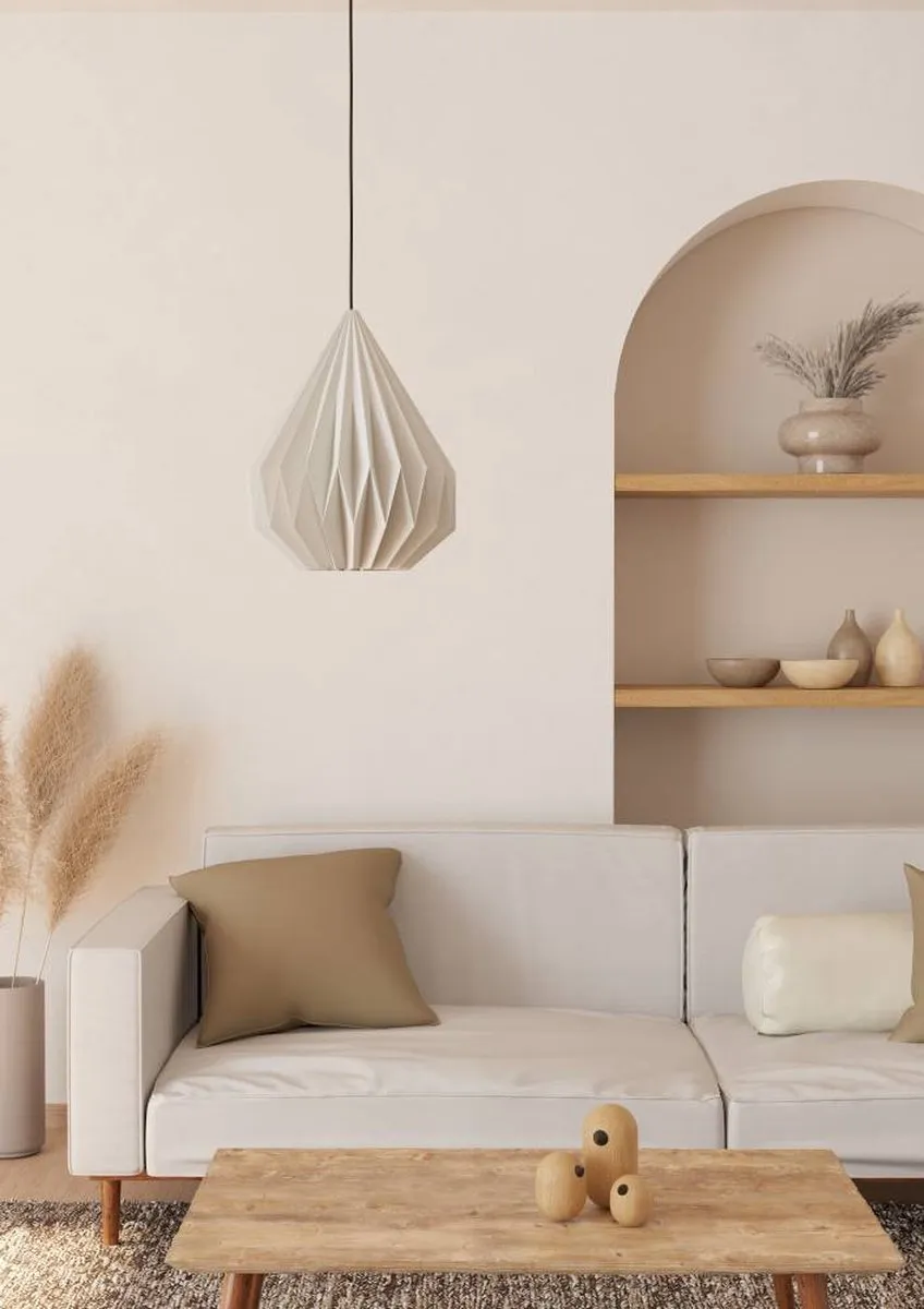 Eglo Minting Hanglamp E27 - Ø31cm - Wit - afbeelding 6 van 6