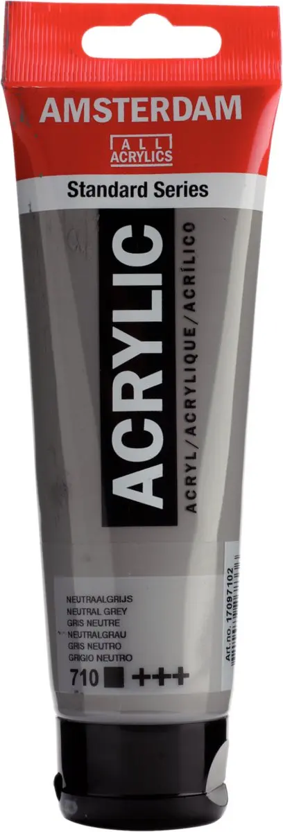 Amsterdam Standard Acrylverf 120ml - Neutraalgrijs 710