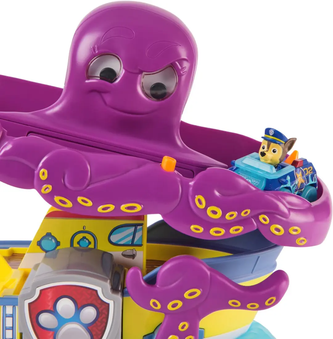 PAW Patrol Pup Squad Octopus Rescue Speelset - Meerkleurig