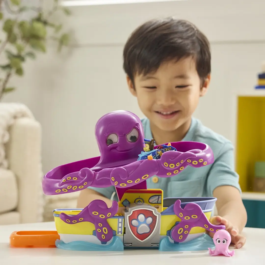 PAW Patrol Pup Squad Octopus Rescue Speelset - Meerkleurig