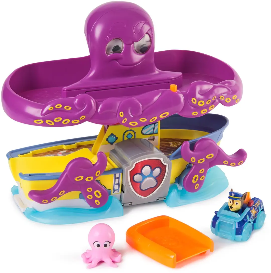 PAW Patrol Pup Squad Octopus Rescue Speelset - Meerkleurig