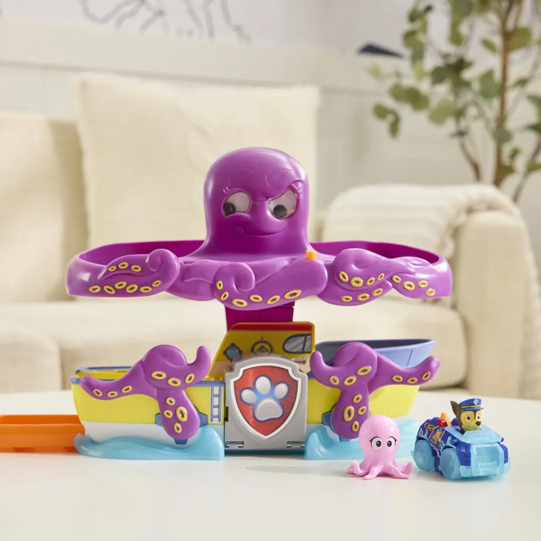 PAW Patrol Pup Squad Octopus Rescue Speelset - Meerkleurig