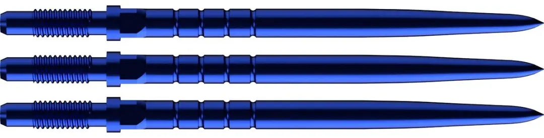 Bull's Convertible Points Ringed Grip 36mm - BU-57714 - Blauw - 3 Stuks
