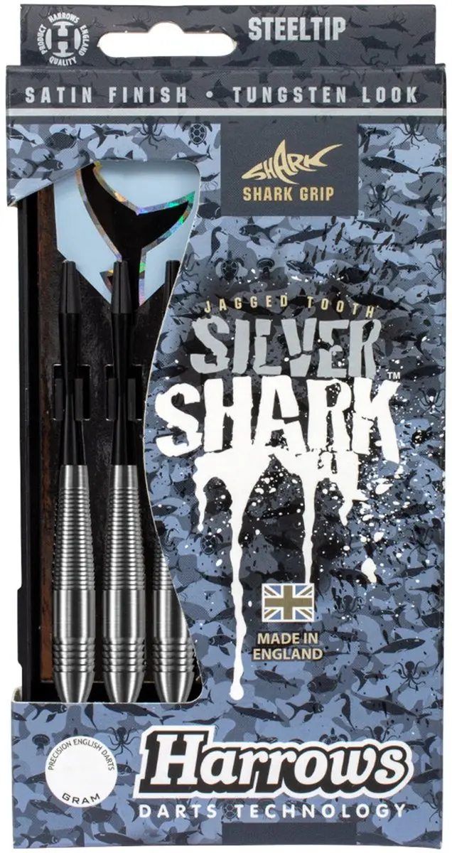 Harrows Silver Shark 21Gr - 3 Stuks