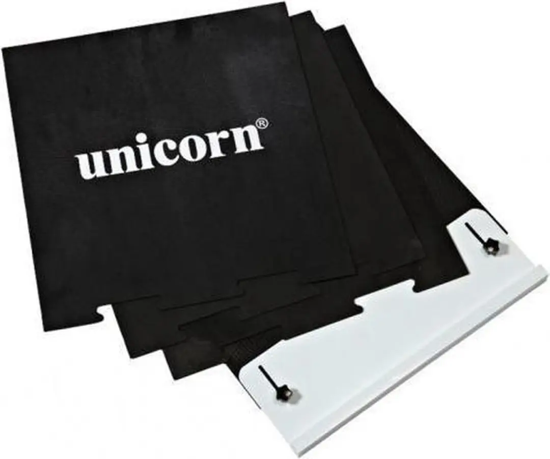 Unicorn Raised Oche Puzzel Dartmat - Zwart - afbeelding 2 van 3