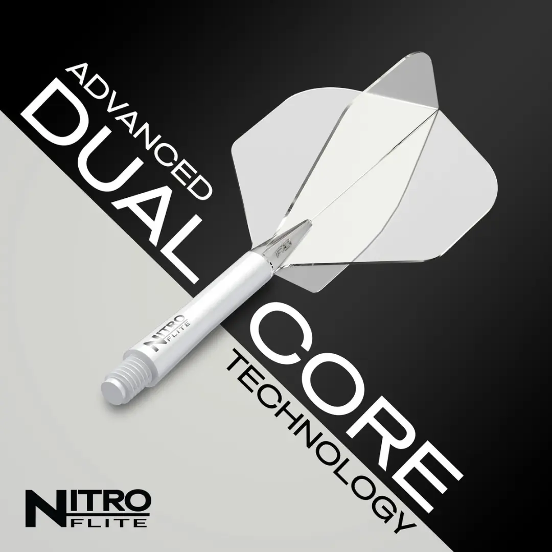 Red Dragon Nitro Flite System X0978 Dart Flights - 3 Stuks