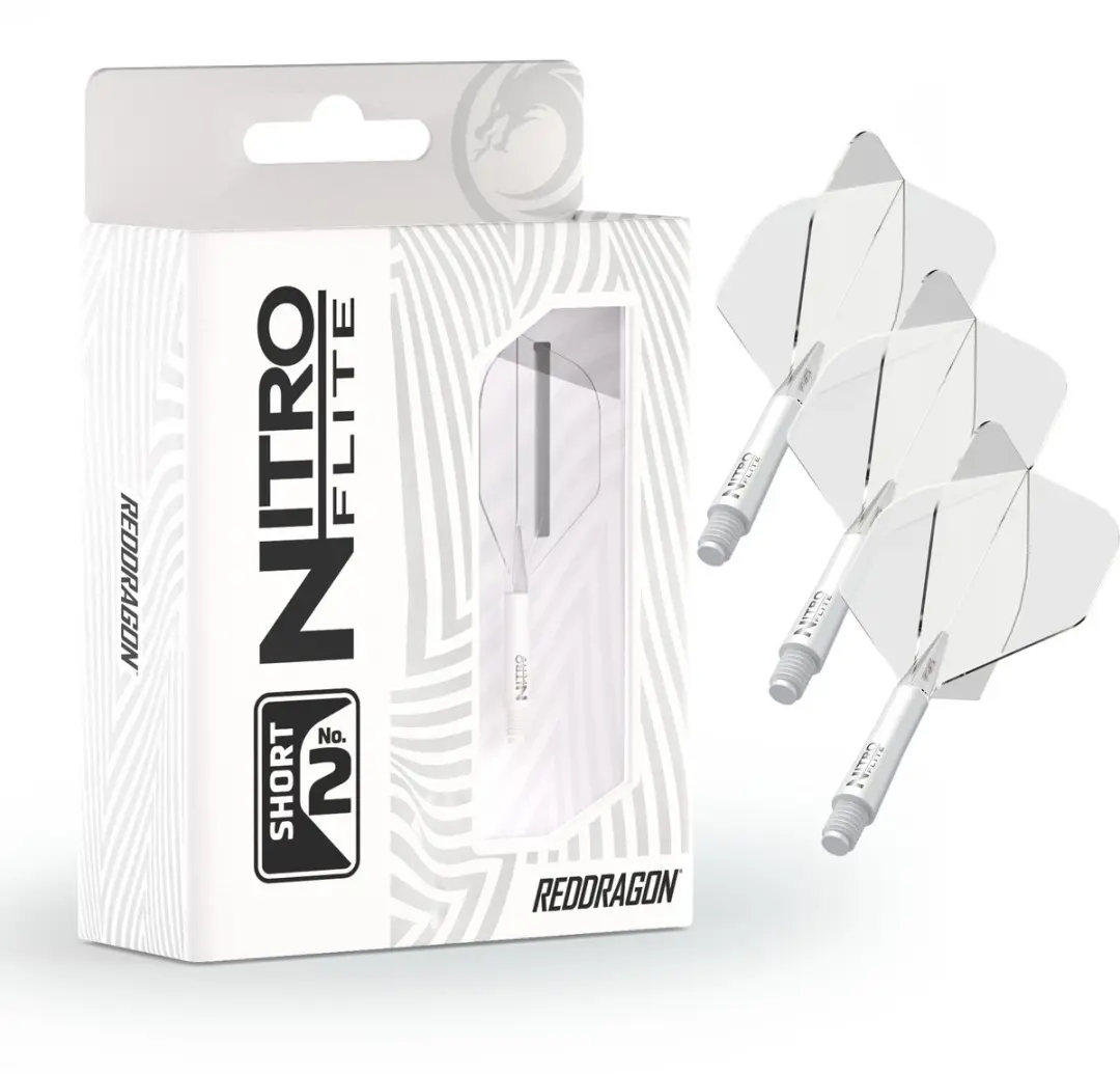 Red Dragon Nitro Flite System X0978 Dart Flights - 3 Stuks