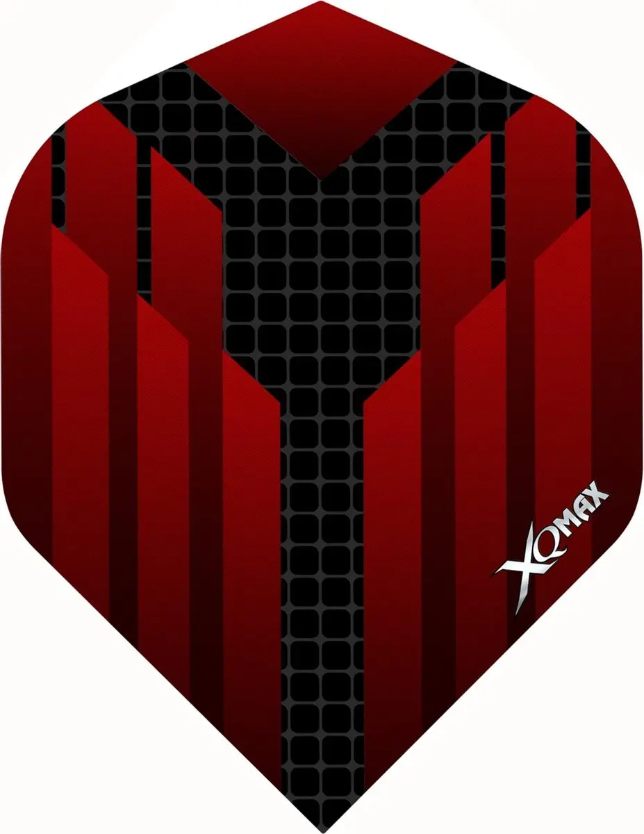 XQMax Halcyon NO2 Dart Flights QD7600780 - 3 Stuks - Rood