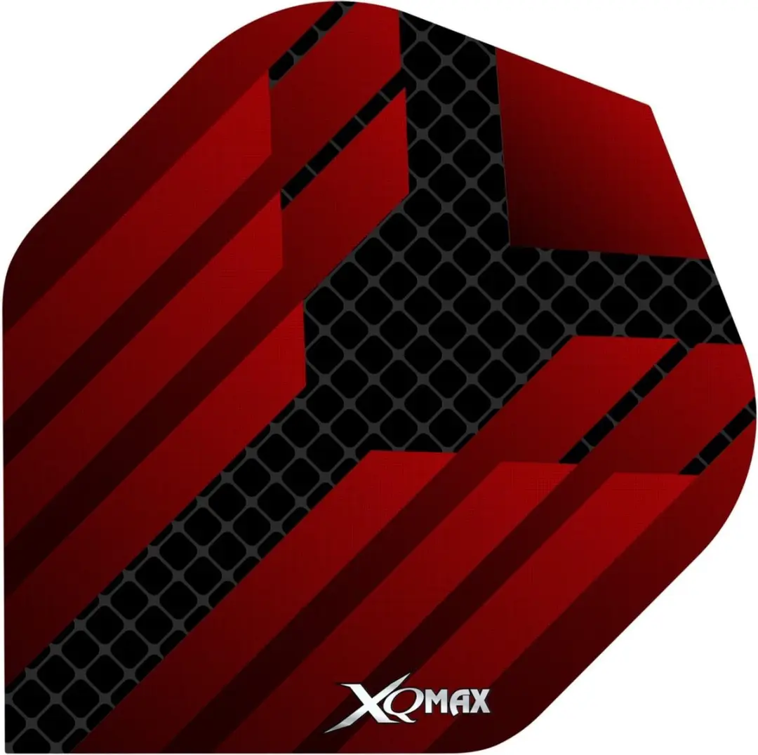 XQMax Halcyon NO2 Dart Flights QD7600780 - 3 Stuks - Rood